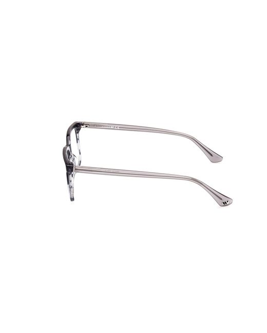 Web Black We5401 092 Optical Frames Acetate Squared Normal for men