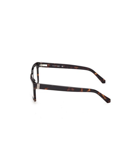 Guess Black Gu50365 052 Optical Frames Acetate Squared Normal for men