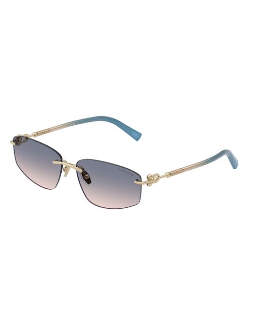 Tiffany & Co Black Tf3114 619116 Sunglasses Metal Geometric Normal Nuanced