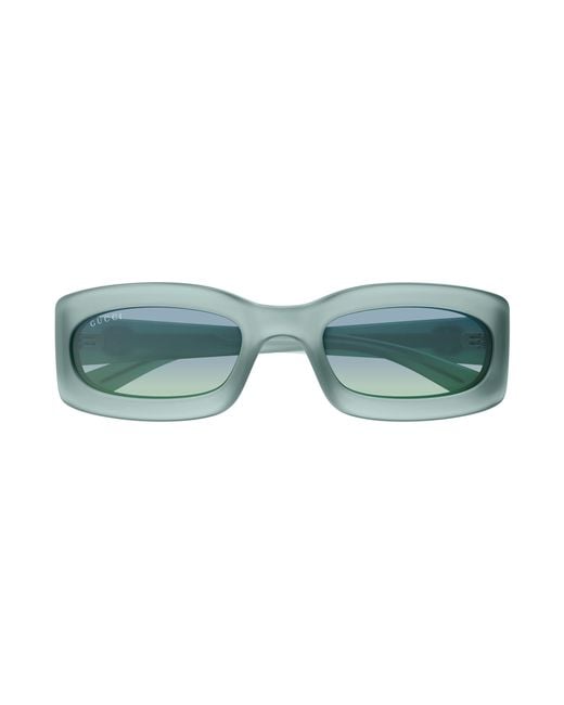 Gucci Black Gg1786S 005 Sunglasses Injected Round Shaded for men