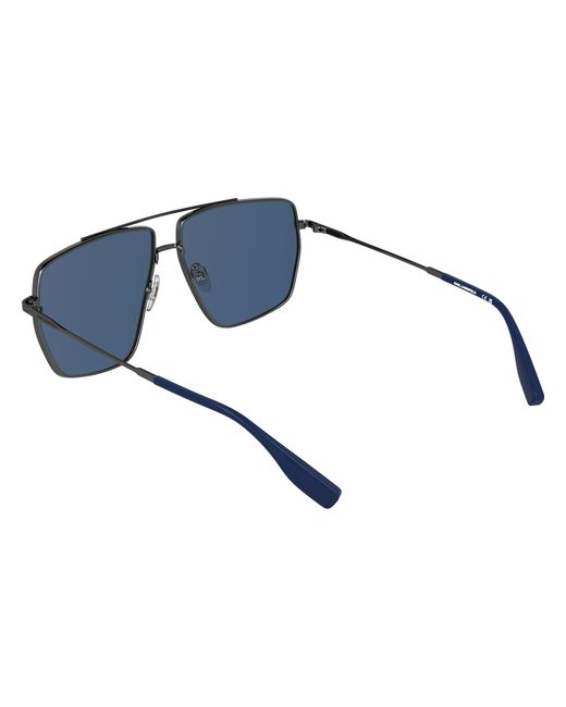 Karl Lagerfeld Black Kl370S 015 Sunglasses Metal Squared Normal for men