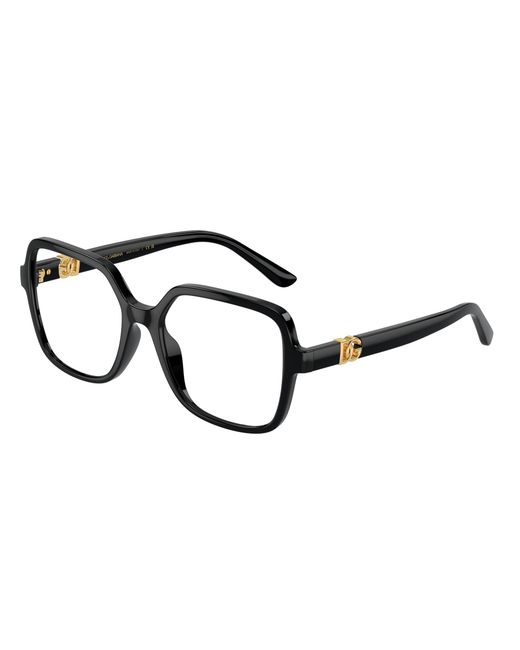 Dolce & Gabbana Black Dg5105U 501 Optical Frames Injected Squared Normal