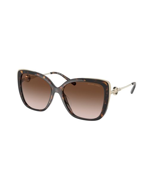 Michael Kors Black Mk2161Bu East Hampton 300613 Sunglasses Injected Butterfly Normal Shaded