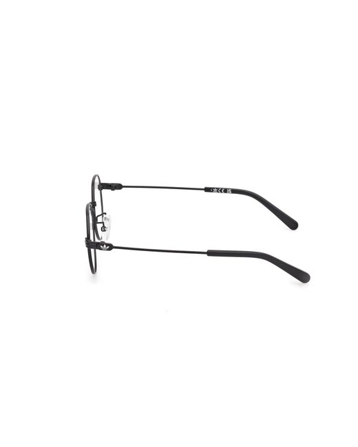 Adidas Black Or5122-H 002 Optical Frames Metal Round Normal