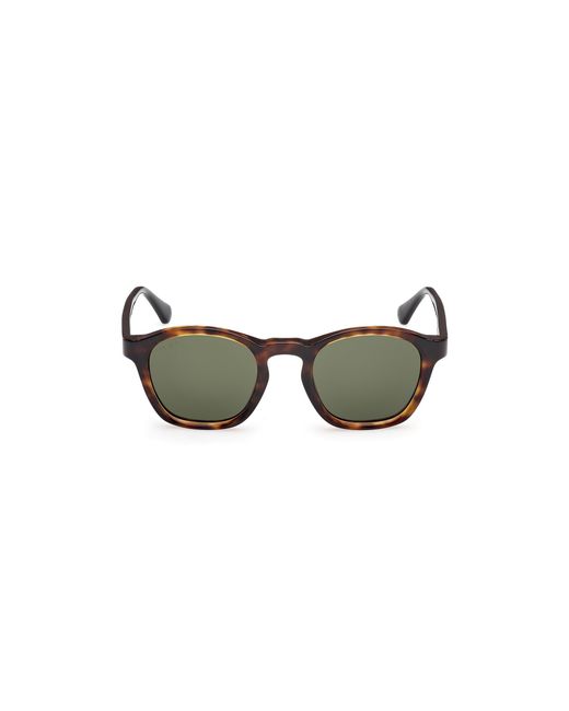 Web Green We0384 55N Sunglasses Acetate Round Normal for men