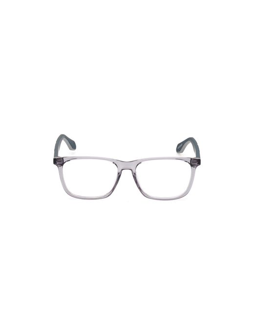 Adidas Black Or5076 020 Optical Frames Injected Squared Normal for men