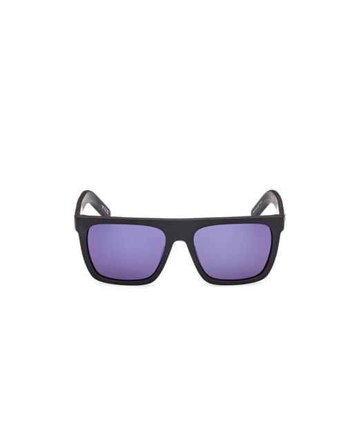 Adidas Black Or0140 02X Sunglasses Acetate Squared Normal