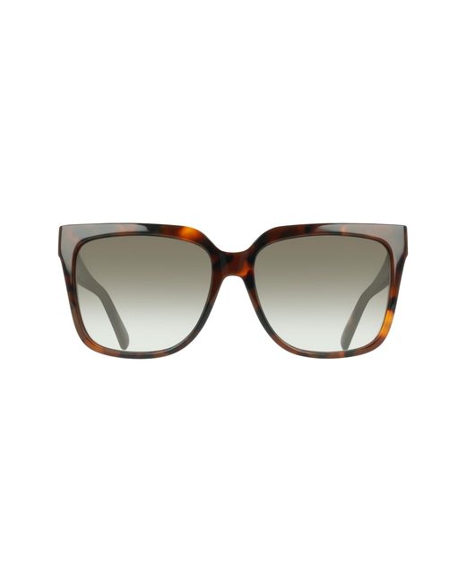 Ferragamo Black Sf2109S 240 Sunglasses Acetate Squared Normal