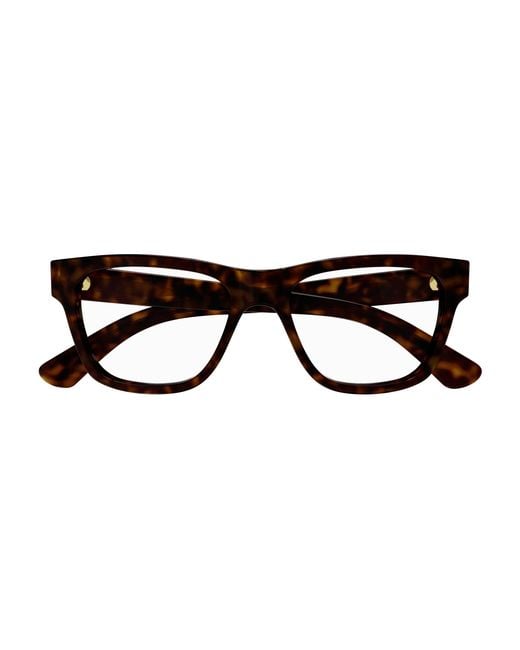 Gucci Black Gg1795O 002 Optical Frames Acetate Transparent Squared for men