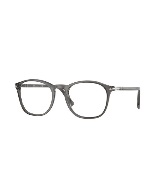 Persol Black Po3007Vm 1196 Optical Frames Acetate Squared Normal for men