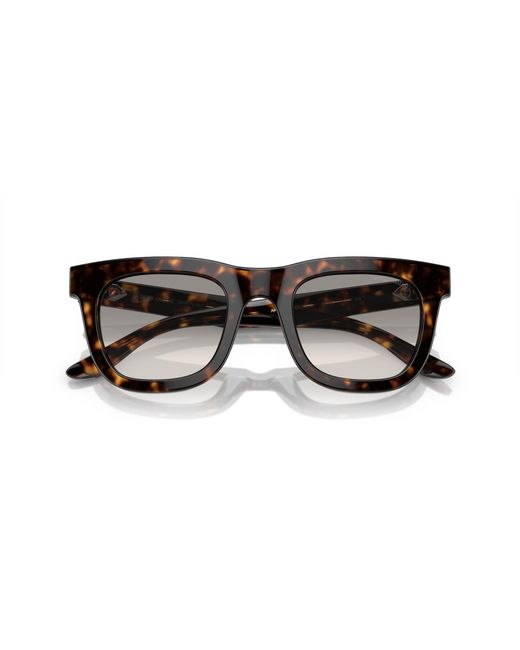 Giorgio Armani Black Ar8171 587932 Sunglasses Acetate Squared Normal Shaded for men