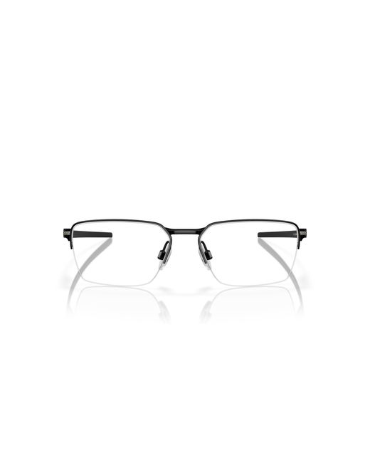 Oakley Black Ox5080 Sway Bar 0.5 508001 Optical Frames Titanium Squared Normal for men