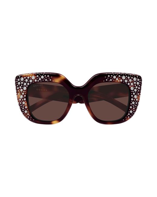 Gucci Black Gg2030S 006 Sunglasses Acetate Squared