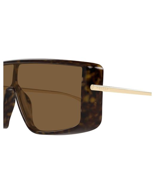 McQueen Black Am0524S 002 Sunglasses Acetate Squared