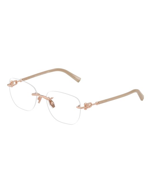 Tiffany & Co Black Tf1170D 6105 Optical Frames Metal Squared Normal