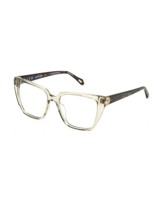 Just Cavalli Black Vjc186 03Ge Optical Frames Acetate Squared