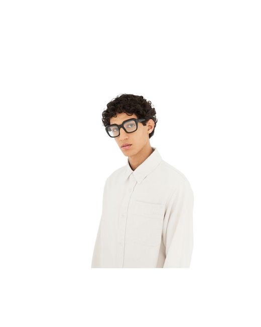 Retrosuperfuture Black Tnd Numero 125 Optical Frames Acetate Squared