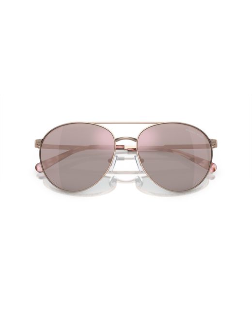 Michael Kors Black Mk1138 Arches 11084Z Sunglasses Metal Pilot Normal