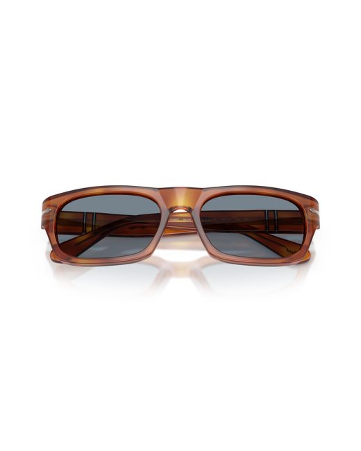 Persol Black Po3398S 96/56 Sunglasses Acetate Squared Normal