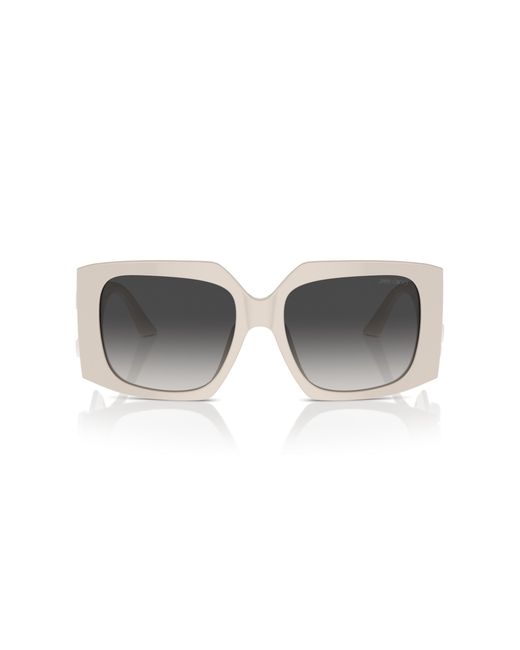 Jimmy Choo Black Jc5006U 50088G Sunglasses Acetate Butterfly Normal Shaded