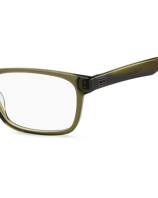 Tommy Hilfiger Black Th 2076 1Ed Optical Frames Bio-Cecid Squared for men