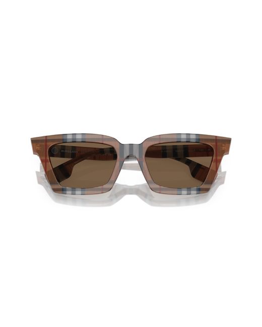 Burberry Black Be4392U Briar 396673 Sunglasses Acetate Squared Normal