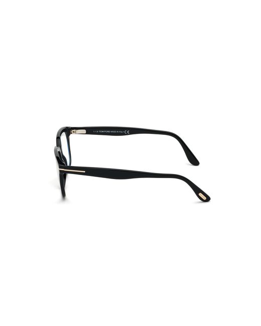 Tom Ford Black Ft5626-B 001 Optical Frames Acetate Squared Normal for men
