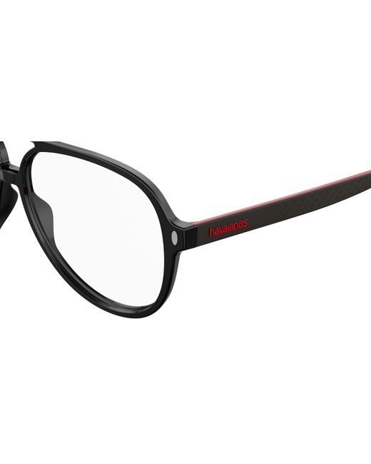 Havaianas Black Leblon/V Oit Optical Frames Acetate Pilot