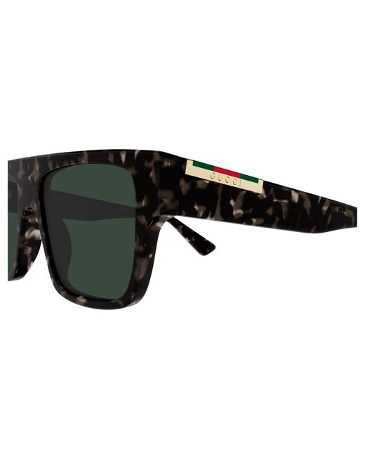 Gucci Black Gg1960S 004 Sunglasses Acetate Squared for men