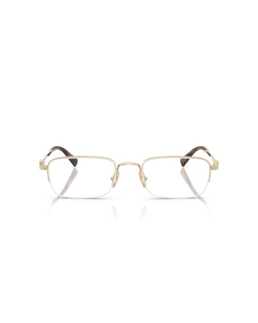 Miu Miu Black Mu 52Wv Zvn1O1 Optical Frames Metal Squared Normal