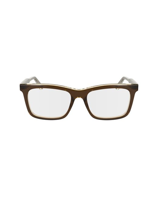 Calvin Klein Black Ck24542 280 Optical Frames Acetate Squared Normal for men