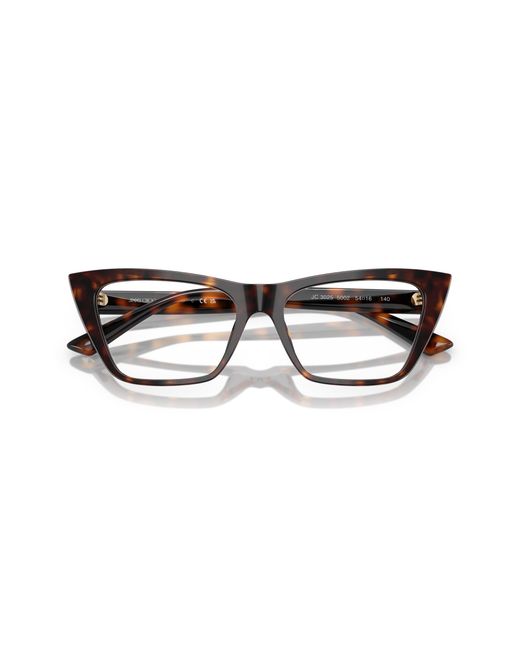 Jimmy Choo Black Jc3025 5002 Optical Frames Acetate Cat Eye Normal