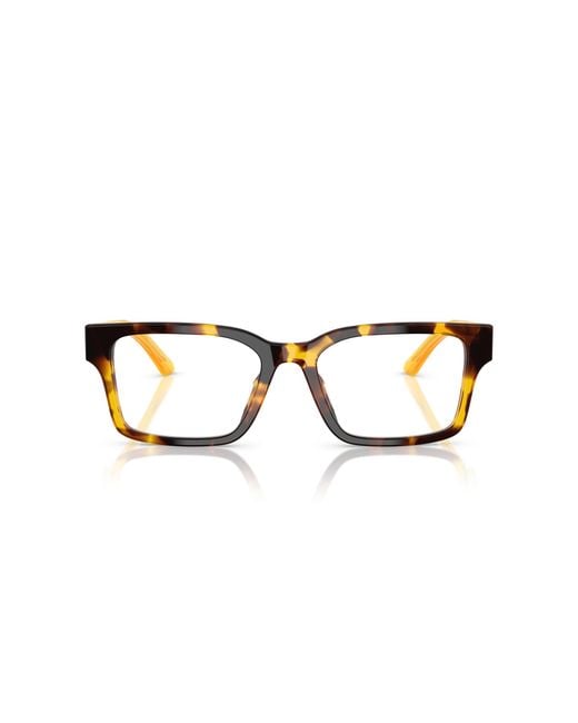 Emporio Armani Black Ea3245U 6181 Optical Frames Acetate Squared Normal