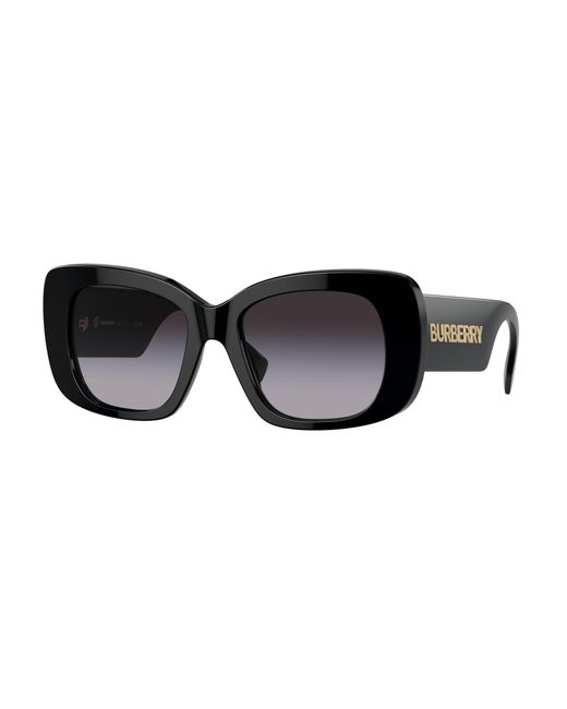 Burberry Black Be4410 30018G Sunglasses Acetate Squared Normal Shaded