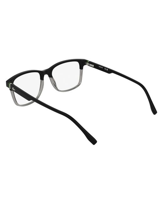 Lacoste Black L4002 001 Optical Frames Bio-Injected Squared Normal for men