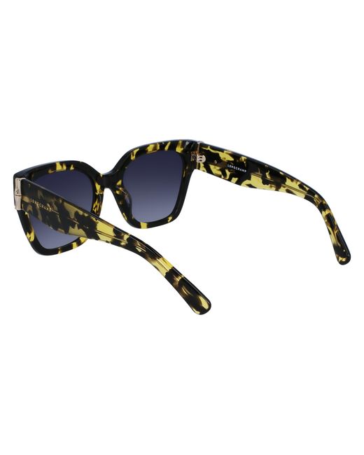 Longchamp Black Lo732S 243 Sunglasses Acetate Squared Normal Normal
