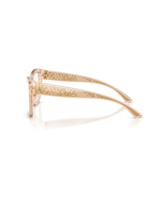 Dolce & Gabbana Black Dg3411 3432 Optical Frames Acetate Transparent Squared Normal