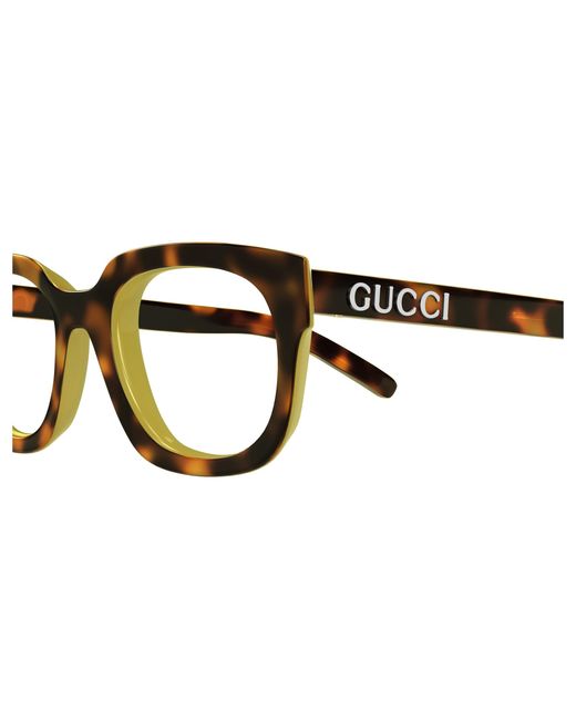 Gucci Black Gg1721O 002 Optical Frames Injected Transparent Squared