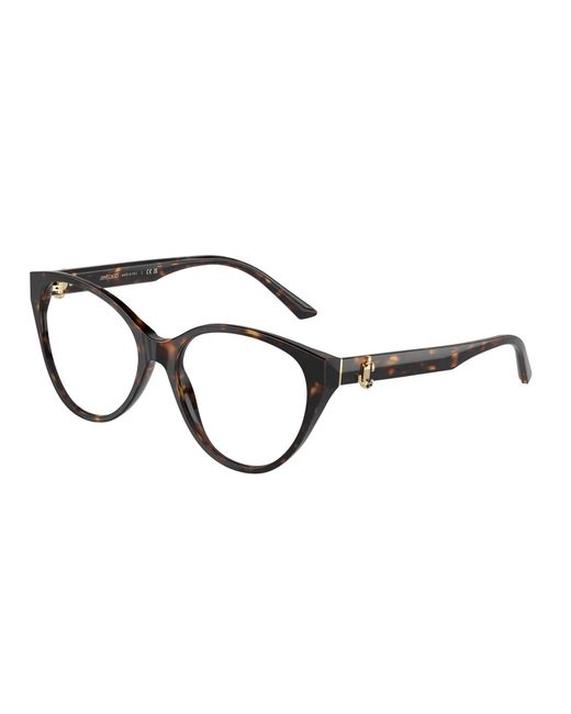 Jimmy Choo Black Jc3009 5002 Optical Frames Acetate Cat Eye