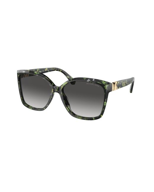 Michael Kors Black Mk2201 Malia 39538G Sunglasses Acetate Squared Normal Shaded