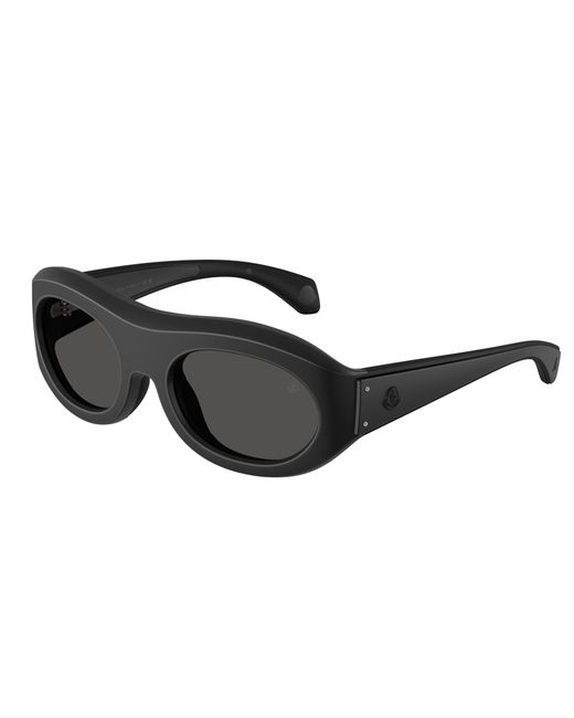 Moncler Black Me8015U Ramillon 500687 Sunglasses Injected Round Normal