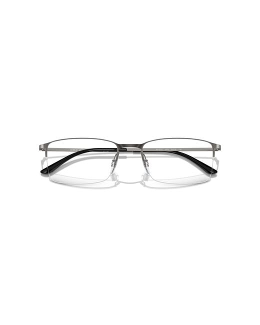 Giorgio Armani Black Ar5010 3003 Optical Frames Steel Squared Normal for men