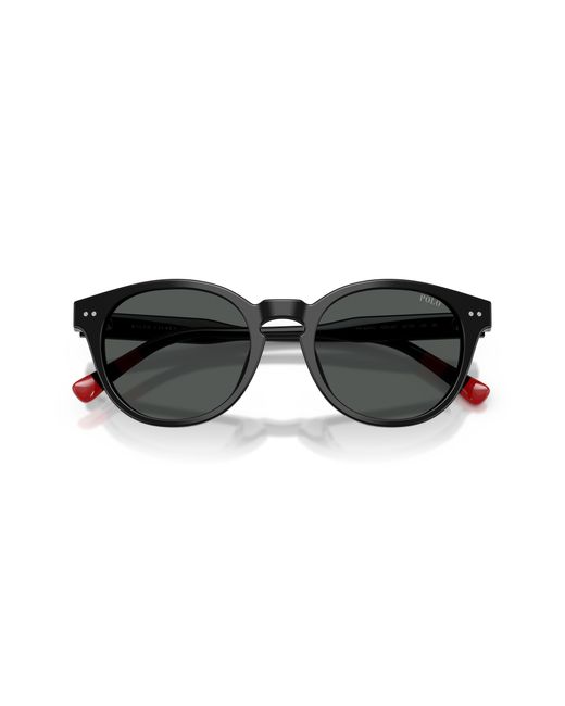 Polo Ralph Lauren Black Ph4241U 500187 Sunglasses Acetate Round Normal for men