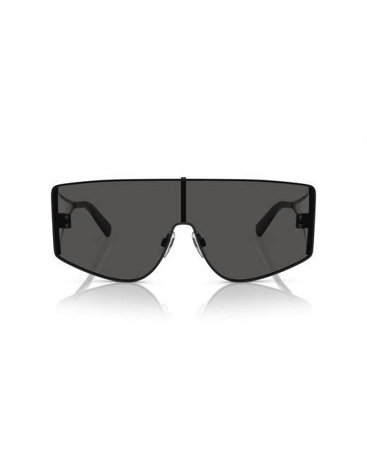 Dolce & Gabbana Black Dg2305 01/87 Sunglasses Metal Squared Normal for men