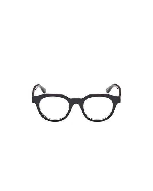 Web Black We5461 005 Optical Frames Acetate Round Normal for men