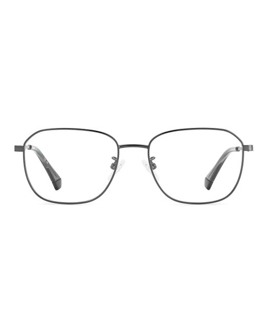 Polaroid Black Pld D454/G R80 Optical Frames Metal Squared for men
