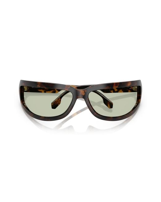 Michael Kors Black Mk2226 Zion 3006/2 Sunglasses Injected Geometric Normal for men