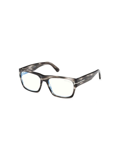 Tom Ford Black Ft6035-B 056 Optical Frames Acetate Squared Normal for men