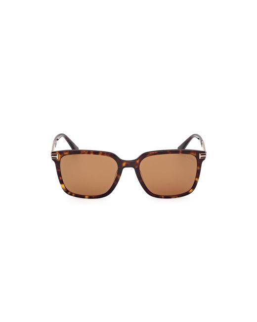 Tom Ford Black Ft1183 Jochem 52E Sunglasses Acetate Squared Normal for men