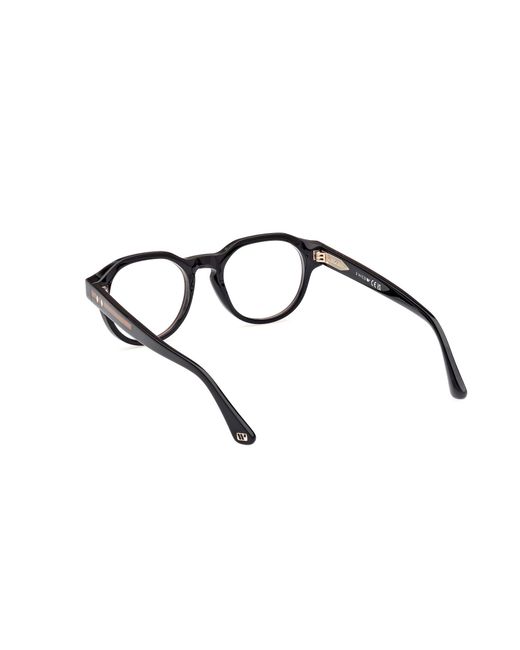 Web Black We5421 001 Optical Frames Acetate Round Normal